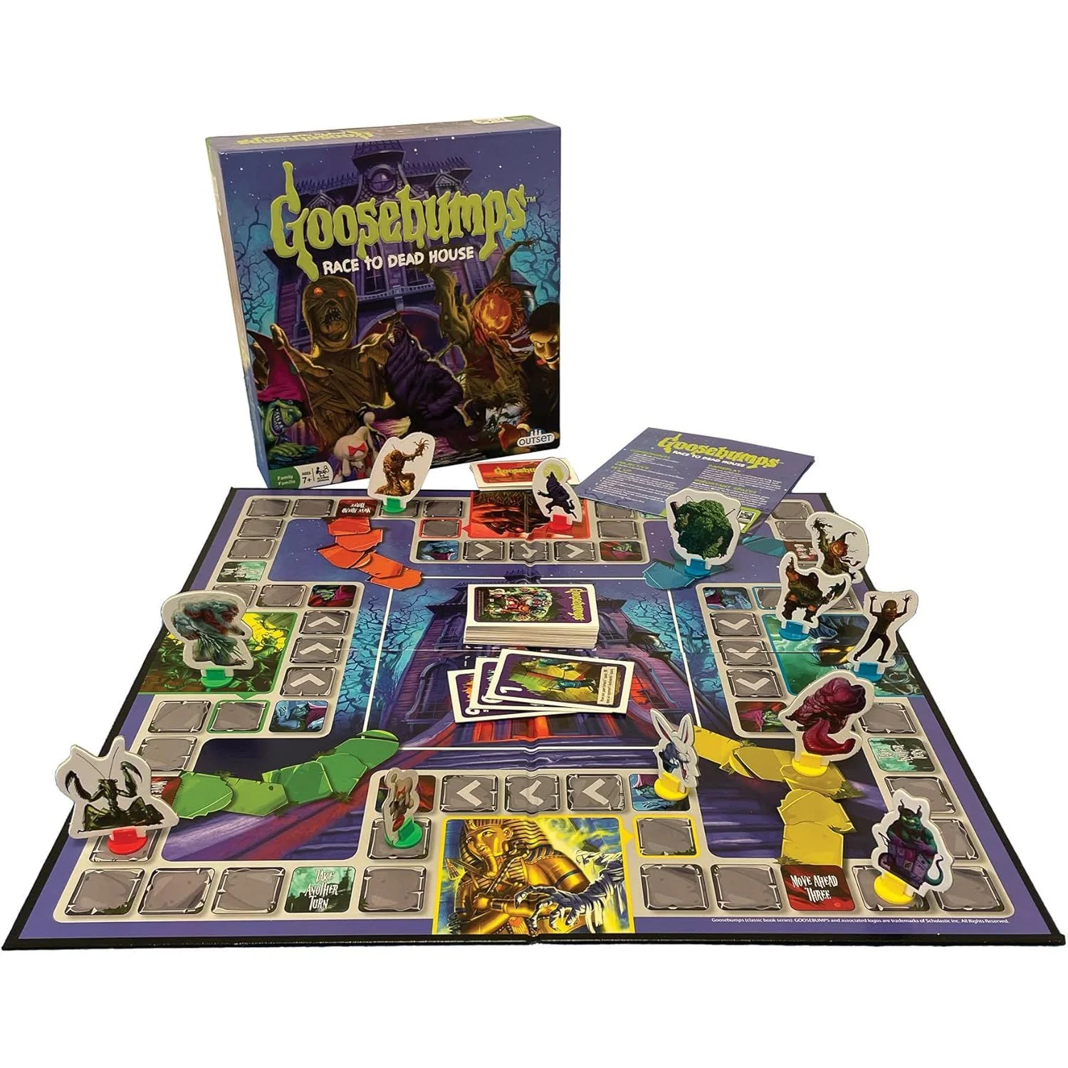 GOOSEBUMPS: RACE TO DEAD HOUSE BOARD GAME - Image 2
