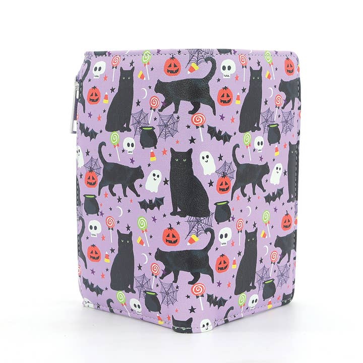 HALLOWEEN BLACK CAT COLLAGE WALLET - Image 2