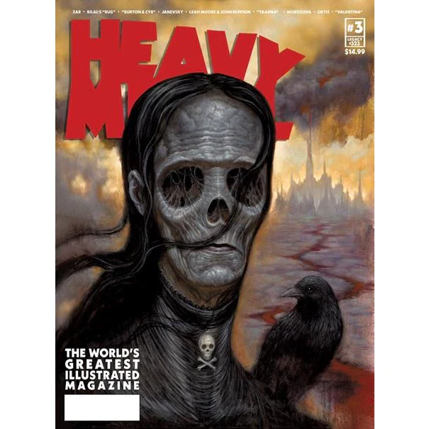 HEAVY METAL MAGAZINE ISSUE #3 - Image 2