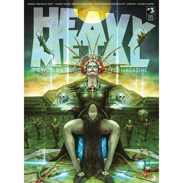 HEAVY METAL MAGAZINE ISSUE #3 - Image 3
