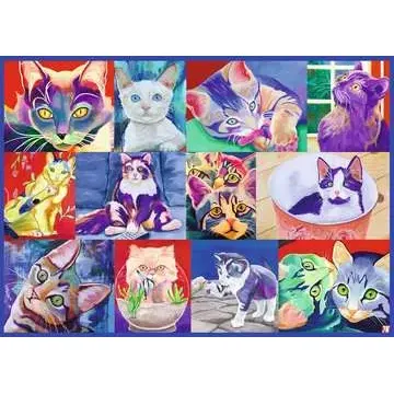 HELLO KITTTY CAT 500 PC PUZZLE (LARGE PIECE FORMAT) - Image 2