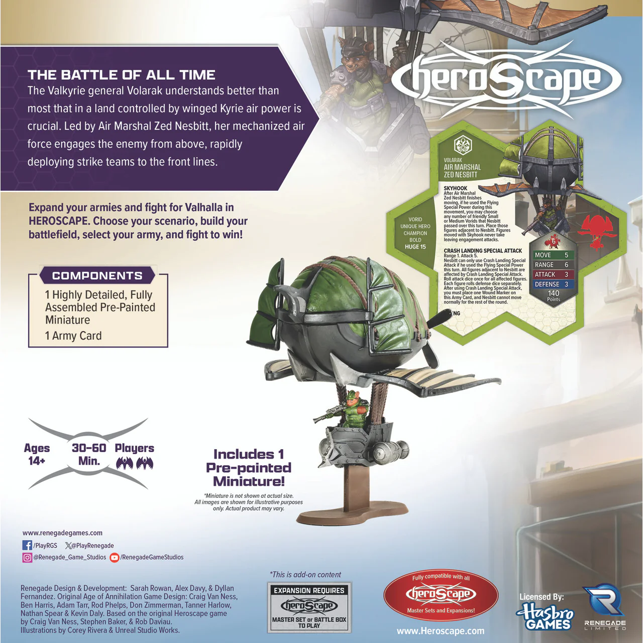 HEROSCAPE BOILING TENSION AIR MARSHALL ZED NESBITT EXPANSION PREMIUM PAINTED EDITION - Image 2