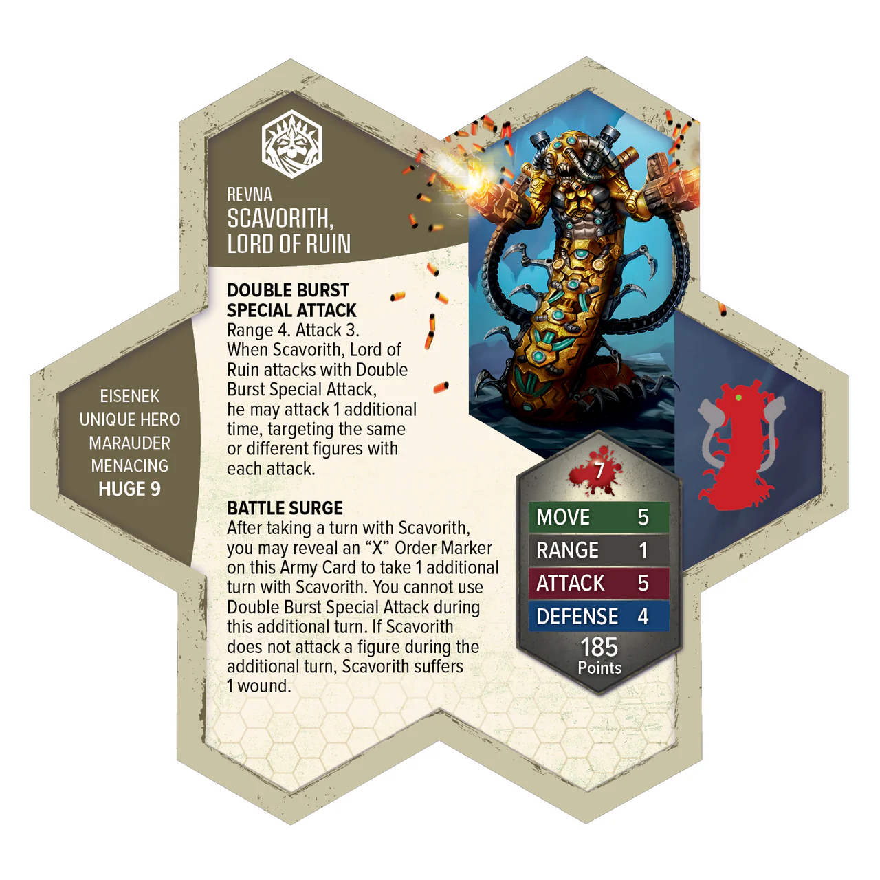 HEROSCAPE BOILING TENSION - SCAVORITH LORD OF RUIN PREMIUM PAINTED EDITION - Image 4
