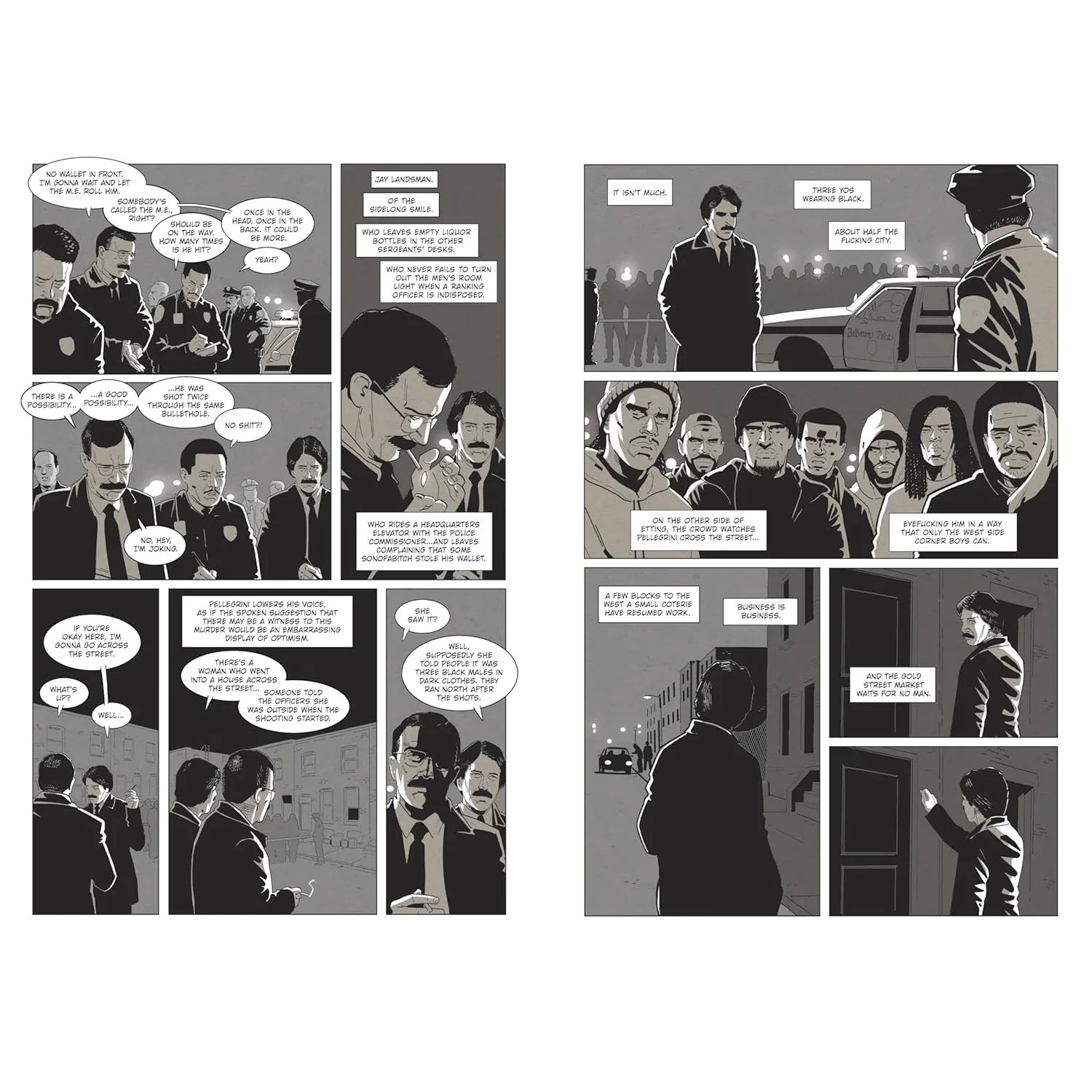 HOMICIDE: THE GRAPHIC NOVEL BASED ON THE BOOK BY DAVID SIMON - Image 3
