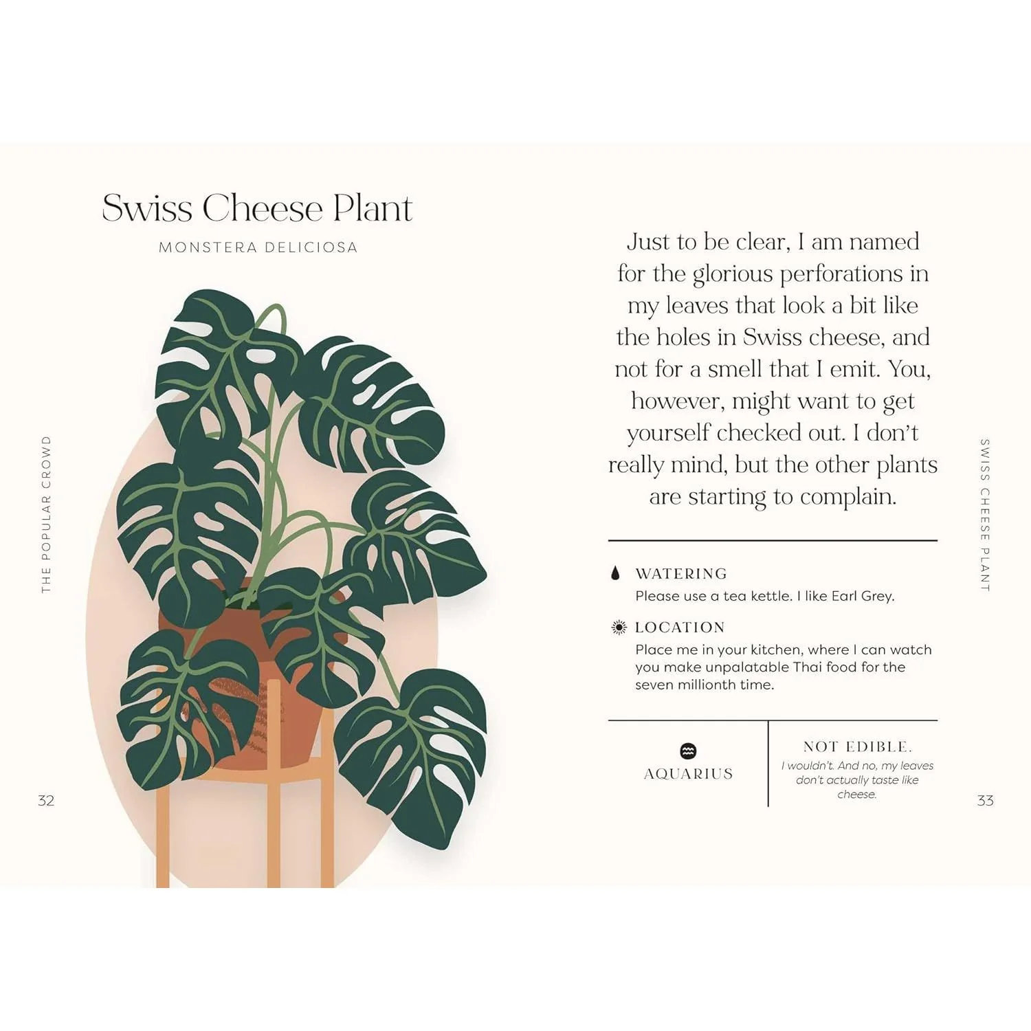 HOUSE PLANTS AND THEIR F*CKED UP THOUGHTS (P.S.-THEY HATE YOU) BY CARLYLE CHRISTOFF AND ELIZABETH SAAKE - Image 3