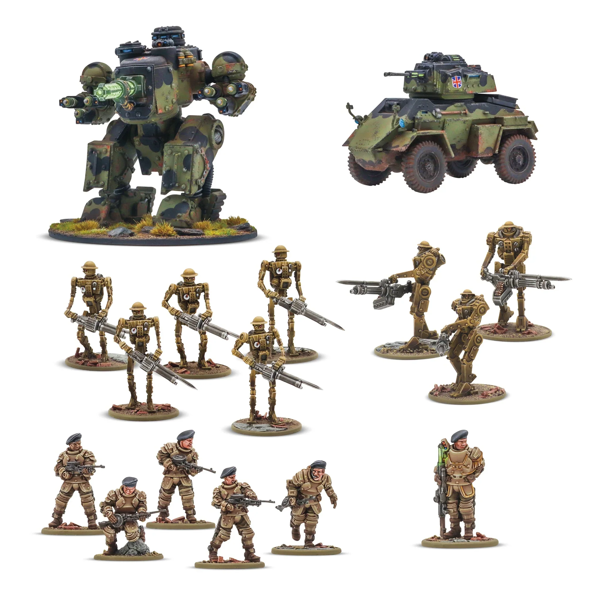 KONFLIKT '47 BRITISH COMMONWEALTH STARTER ARMY - Image 2