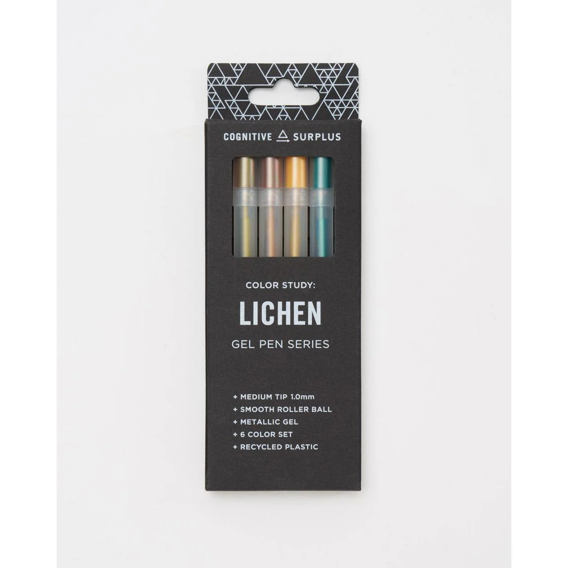 LICHEN METALLIC GEL PEN SET