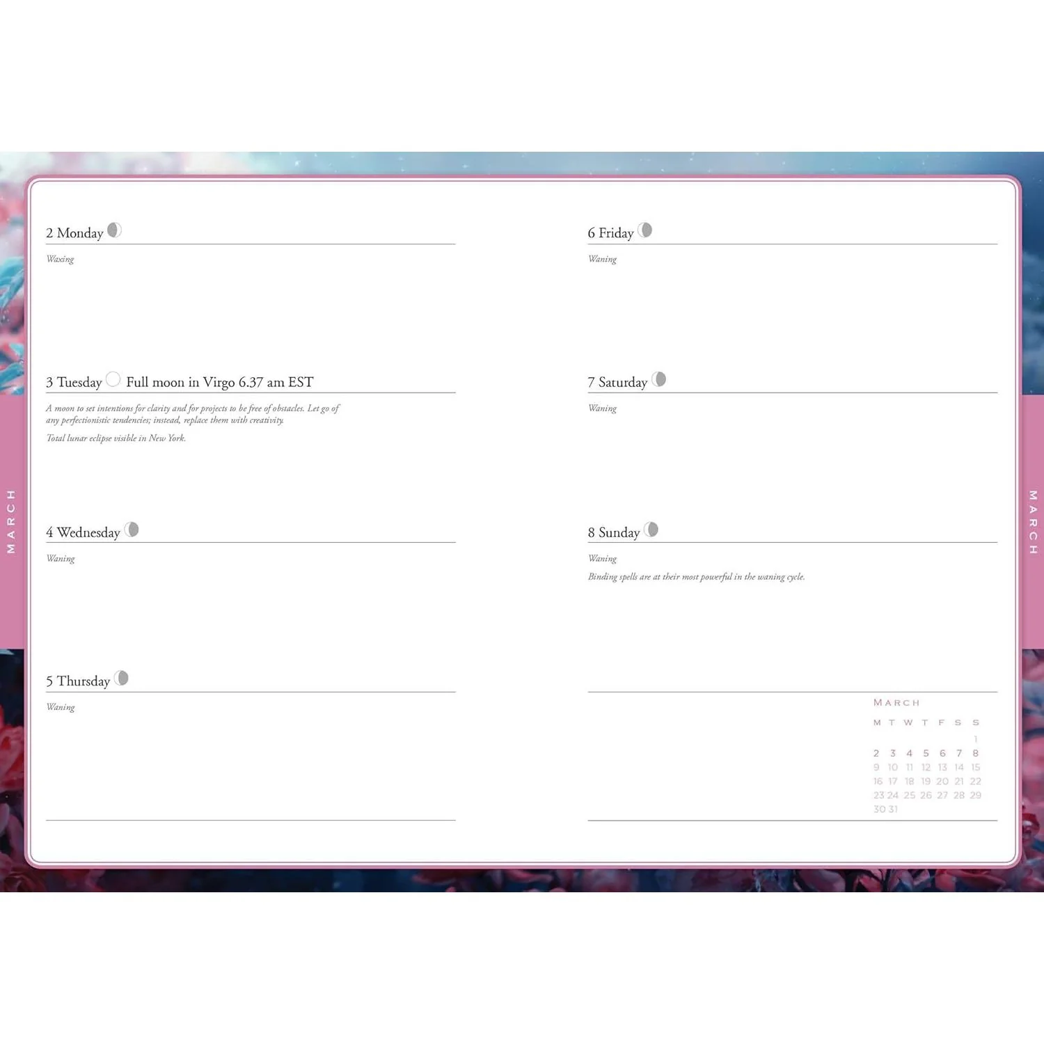 LUNAR AND SEASONAL WEEKLY PLANNER 2026 - Image 5