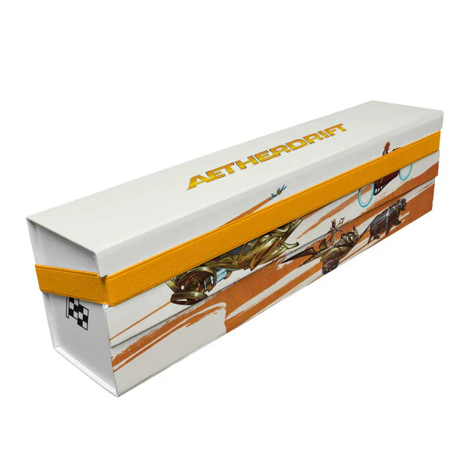 MAGIC THE GATHERING AETHERDRIFT FINISH LINE KEY ART 500+ FLAT PACK STORAGE BOX