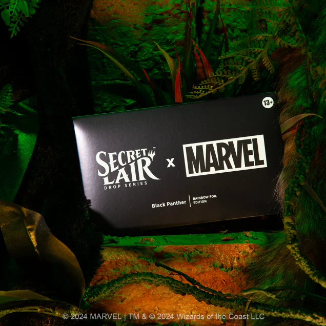 MAGIC THE GATHERING SECRET LAIR MARVEL'S BLACK PANTHER FOIL - Image 2