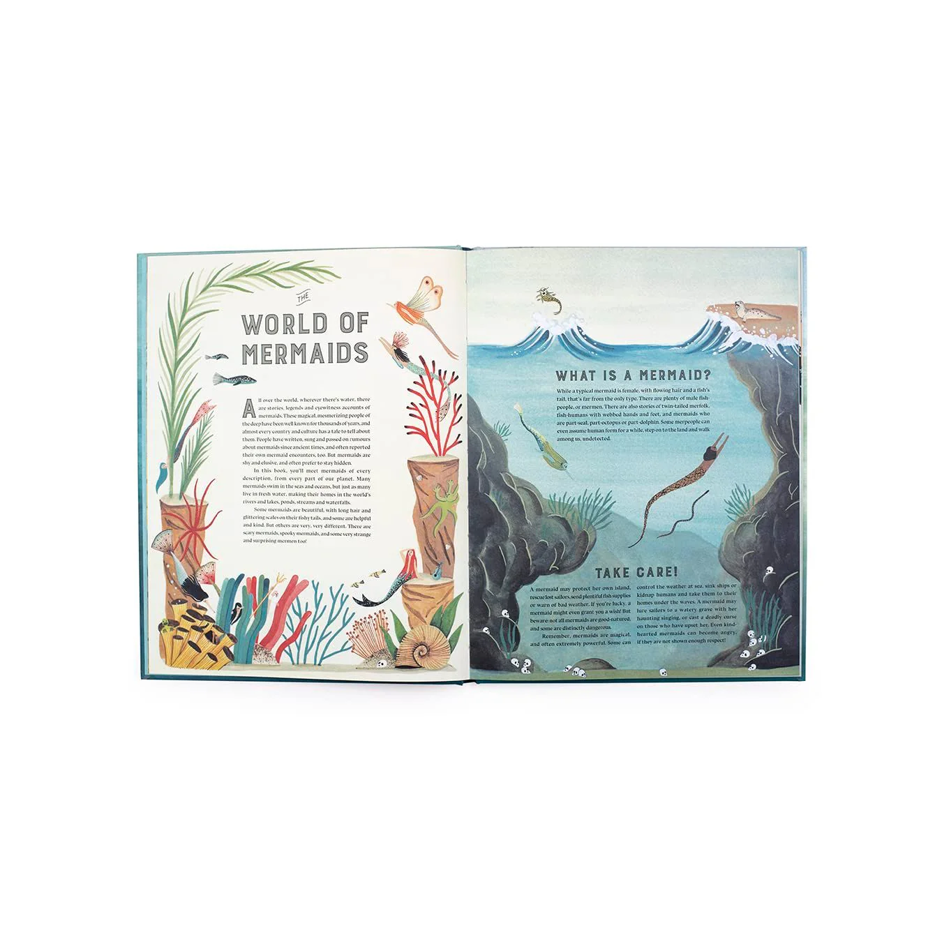 MERMAID ATLAS: MERFOLK OF THE WORLD BY ANNA CLAYBOURNE AND MIREN ASIAIN LORA - Image 3