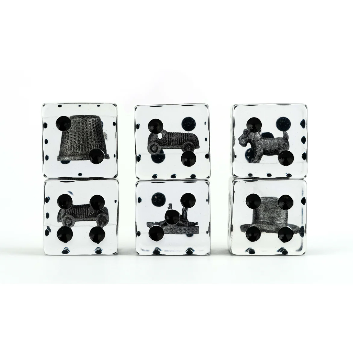 MONOPOLY 22MM DICE SET: TOKEN INCLUSIONS - Image 2