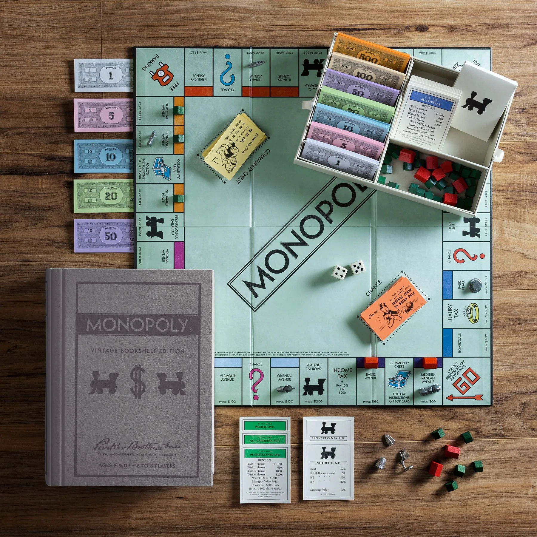 MONOPOLY VINTAGE BOOKSHELF EDITION - Image 3