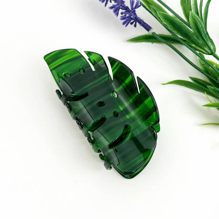 MONSTERA LEAF CLAW CLIP - Image 2