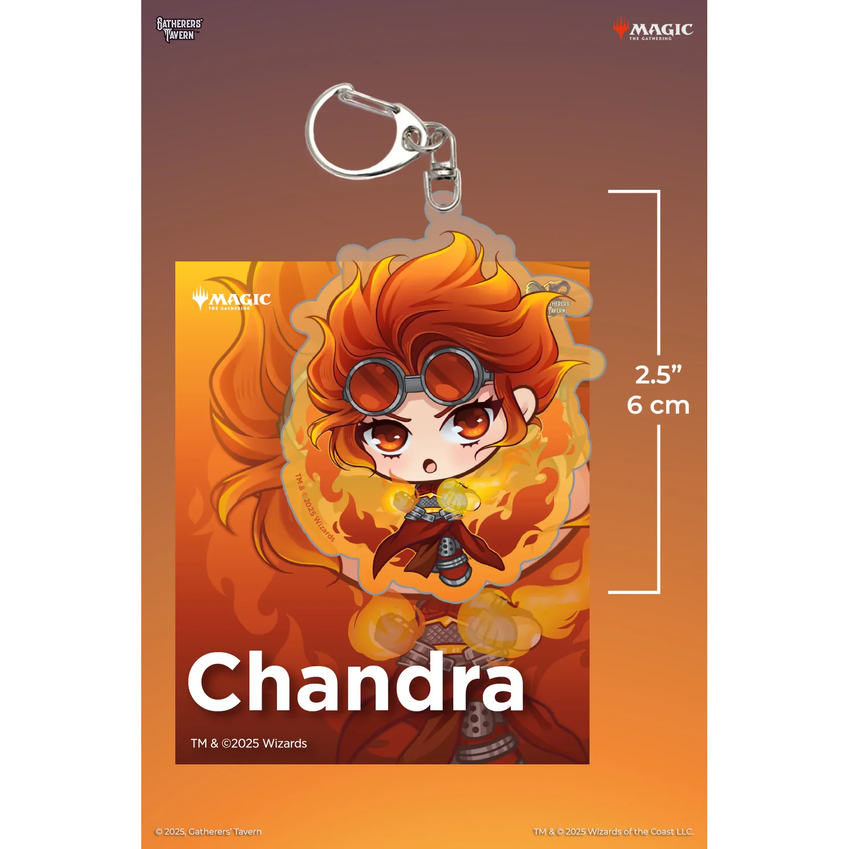 MTG PLANESWALKER ACRYLIC KEYCHAIN - Image 4