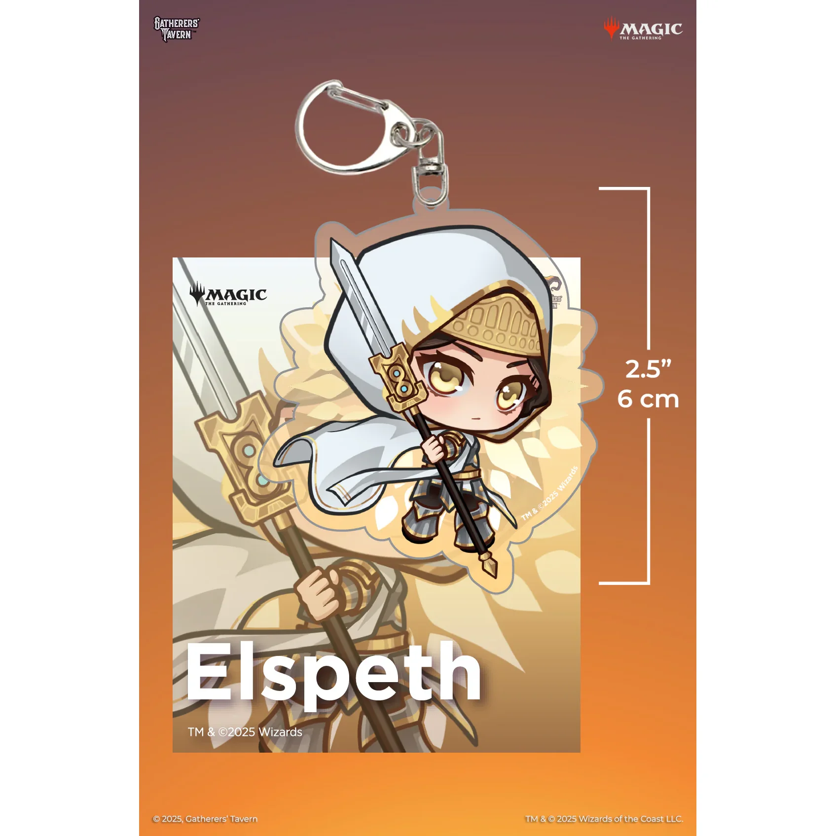 MTG PLANESWALKER ACRYLIC KEYCHAIN - Image 5