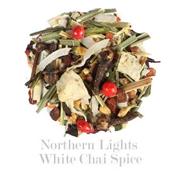 NORTHERN LIGHTS WHITE CHAI SPICE LOOSE LEAF TEA - Image 2