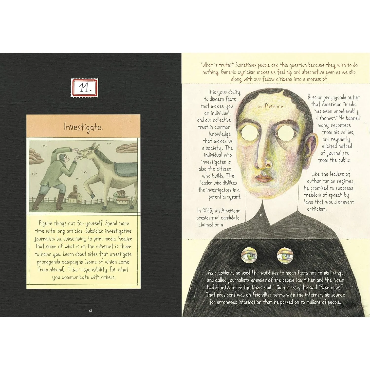 ON TYRANNY: TWENTY LESSONS FROM THE TWENTIETH CENTURY BY TIMOTHY SNYDER AND ILLUSTRATED BY NORA KING - Image 5