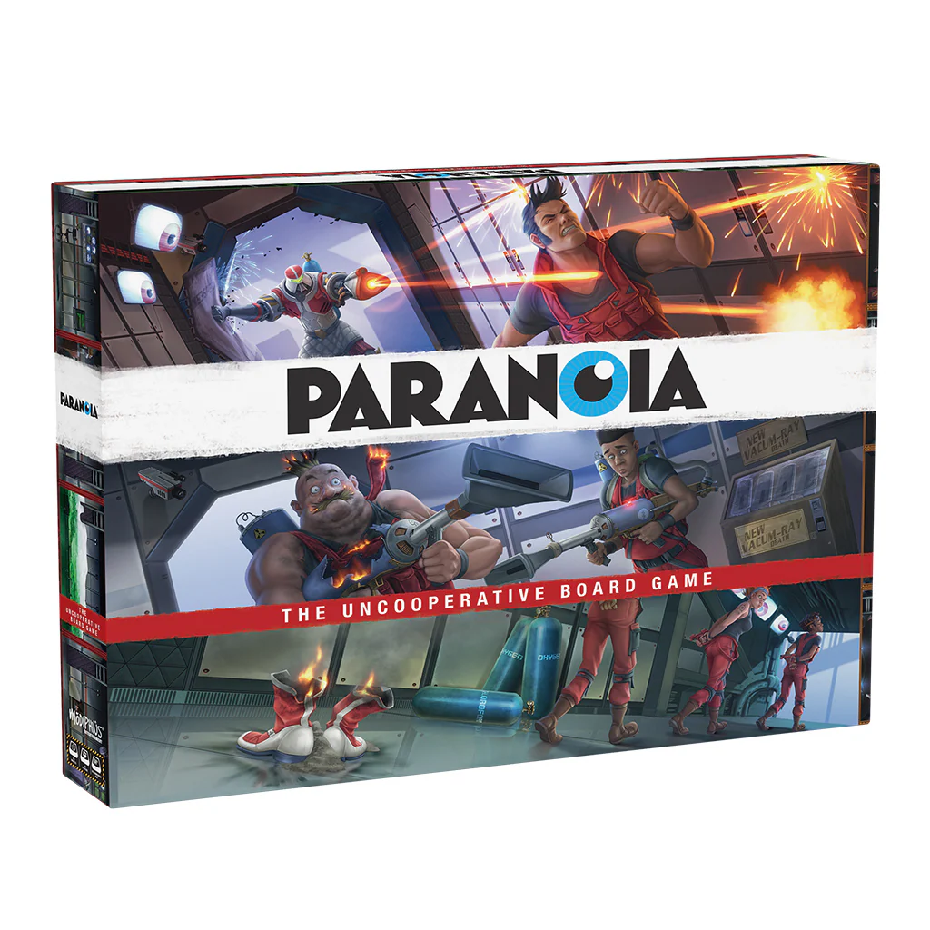 PARANOIA: THE UNCOOPERATIVE BOARD GAME