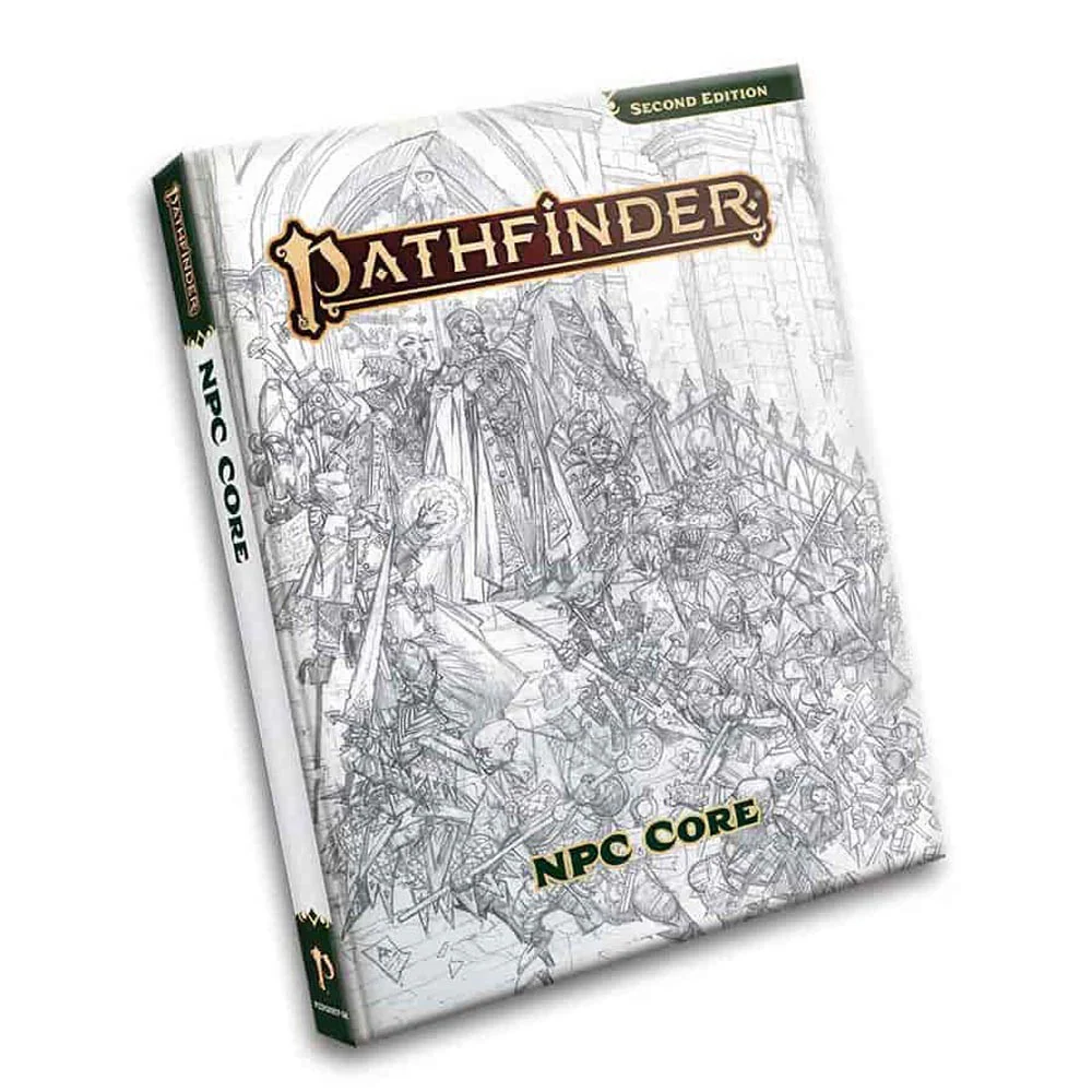 PATHFINDER 2E NPC CORE SKETCH COVER