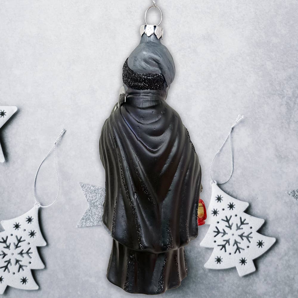 PLAGUE DOCTOR GLASS HOLIDAY ORNAMENT - Image 4