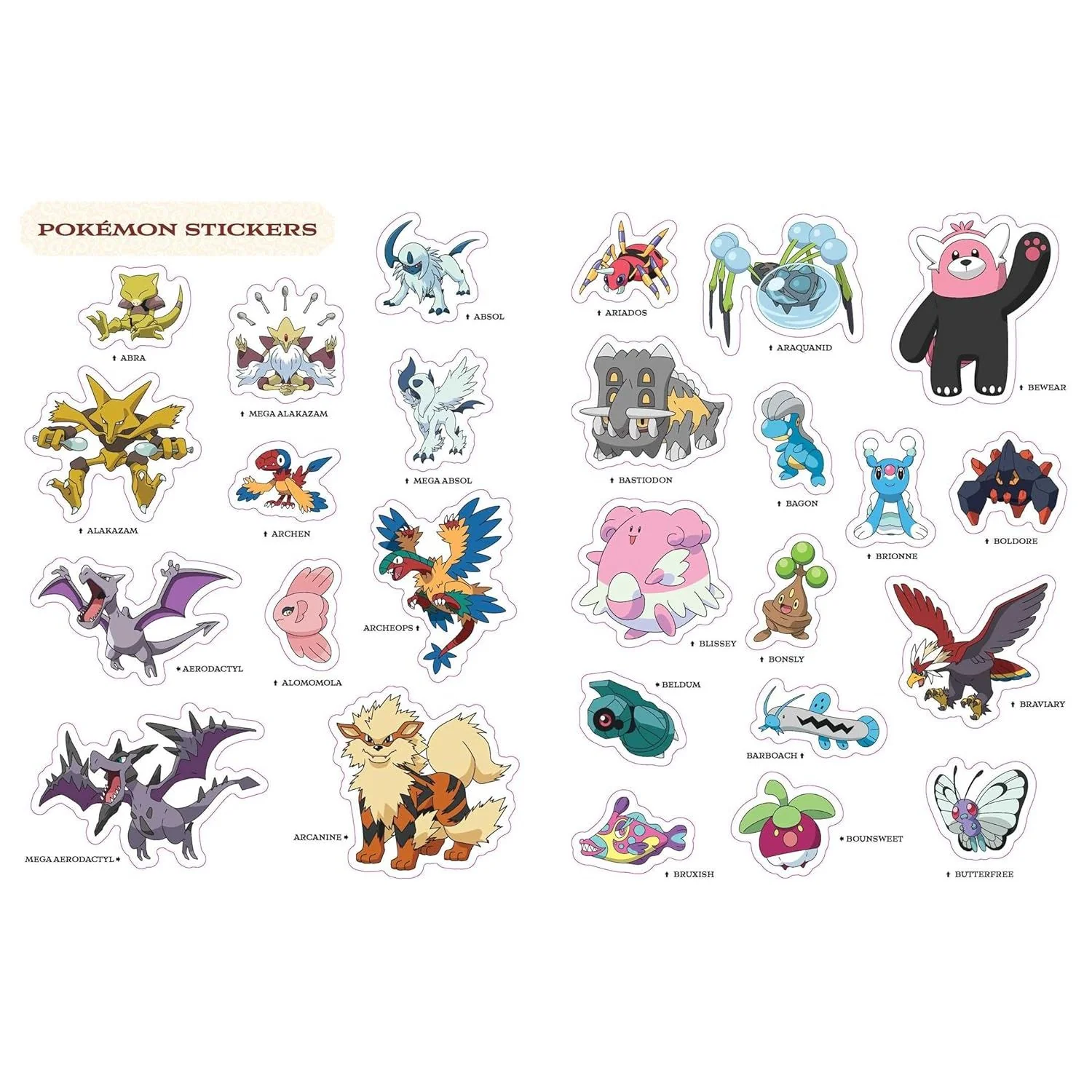 POKEMON ALOHA REGION STICKER COLLECTION - Image 2