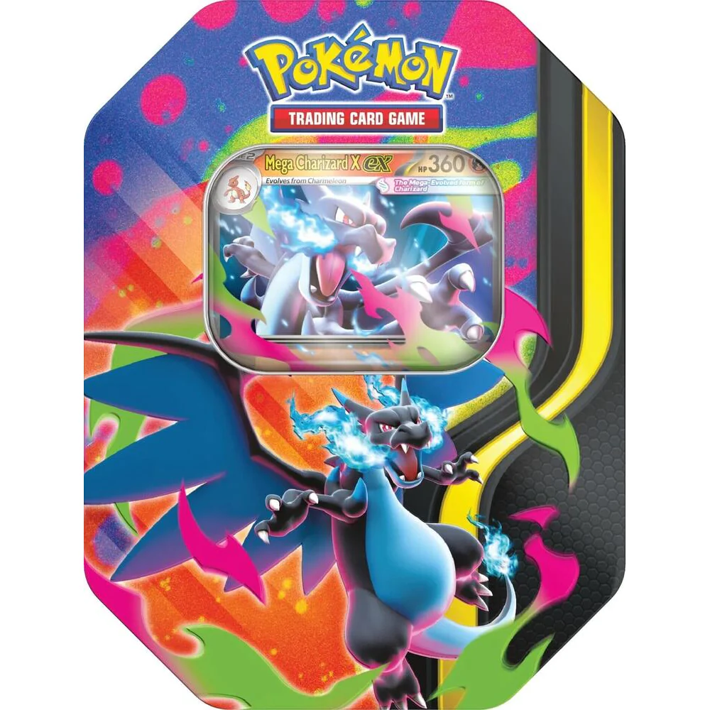 POKEMON MEGA CHARIZARD TIN - Image 2