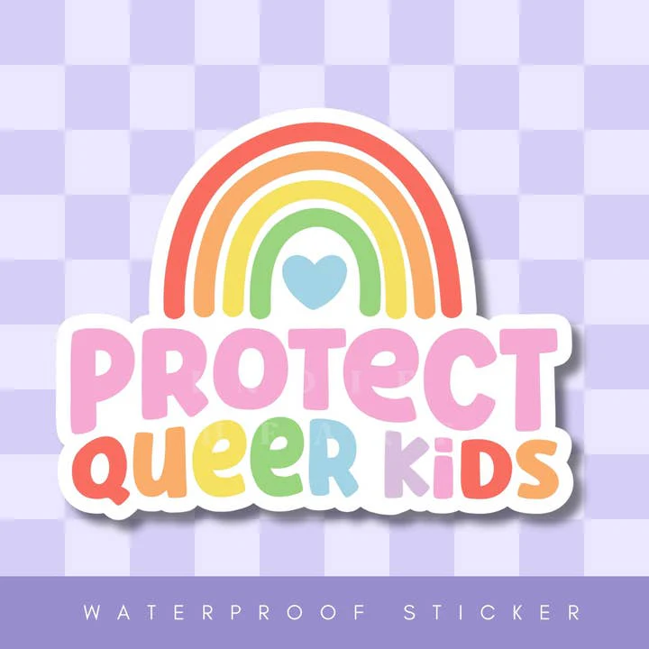 PROTECT QUEER KIDS STICKER