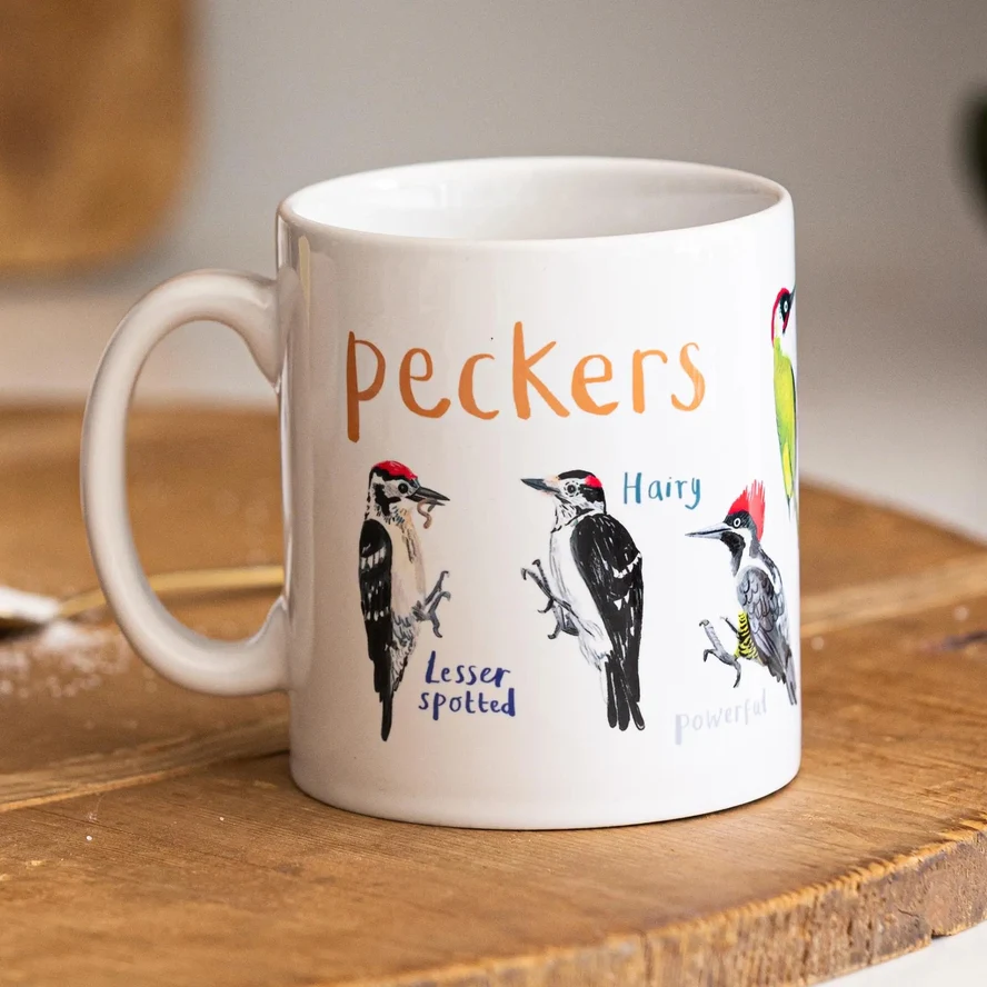 PUNNY PECKERS BIRD MUG