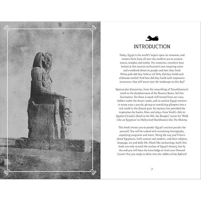 RIDDLE OF THE SPHINX: AN ANCIENT EGYPTIAN PUZZLE BOOK BY TREVOR NAYLOR - Image 3