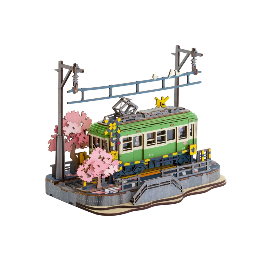 SAKURA JOURNEY 3-D WOODEN MINIATURE KIT - Image 2
