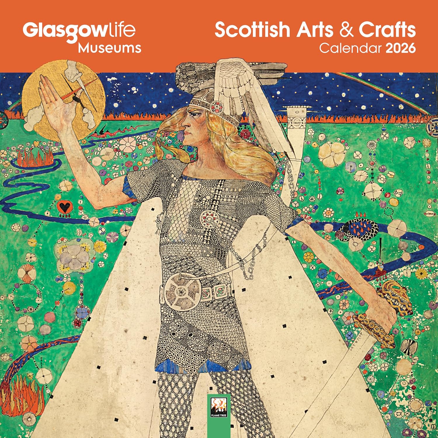SCOTTISH ARTS AND CRAFTS 2026 WALL CALENDAR