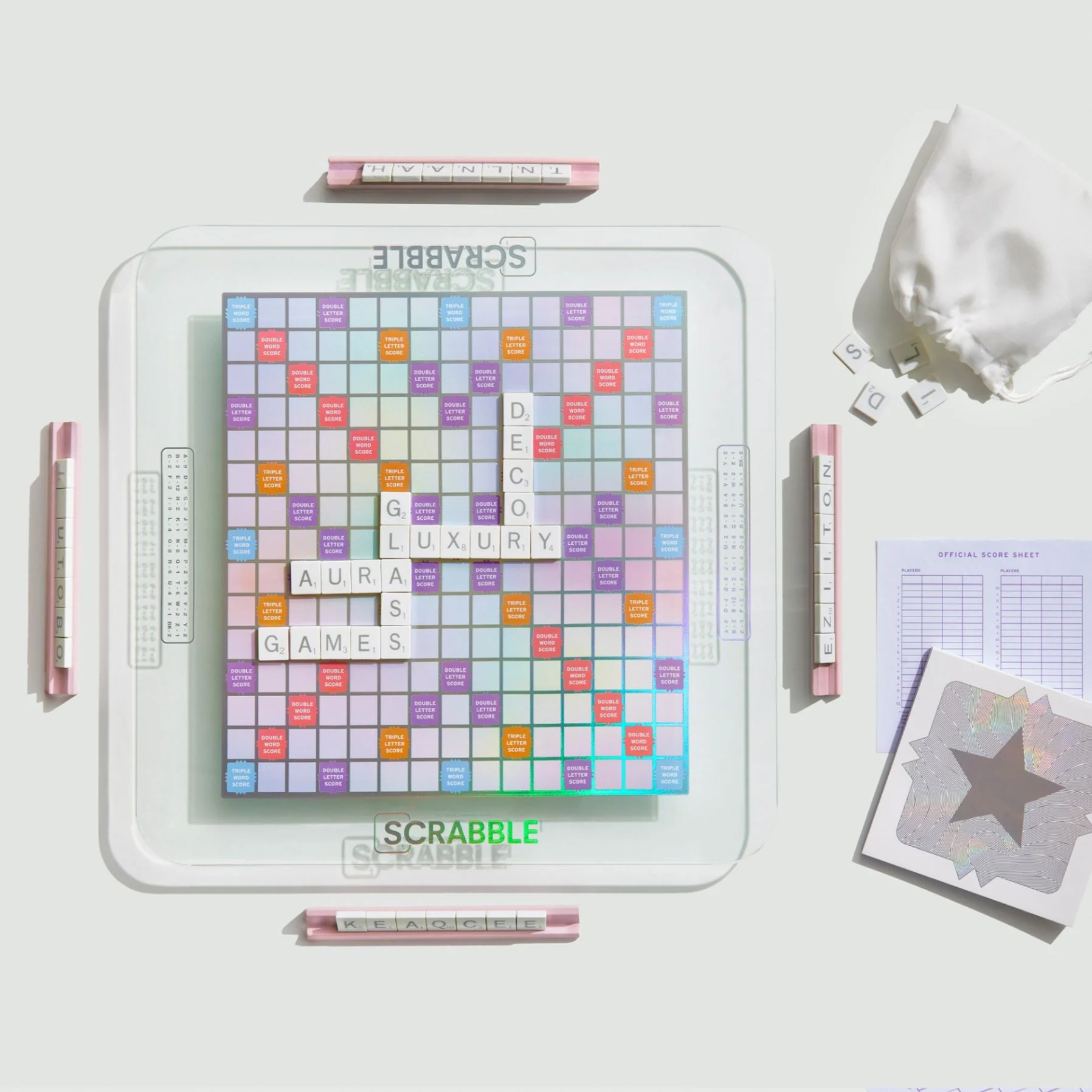 SCRABBLE AURA GLASS EDITION - Image 2