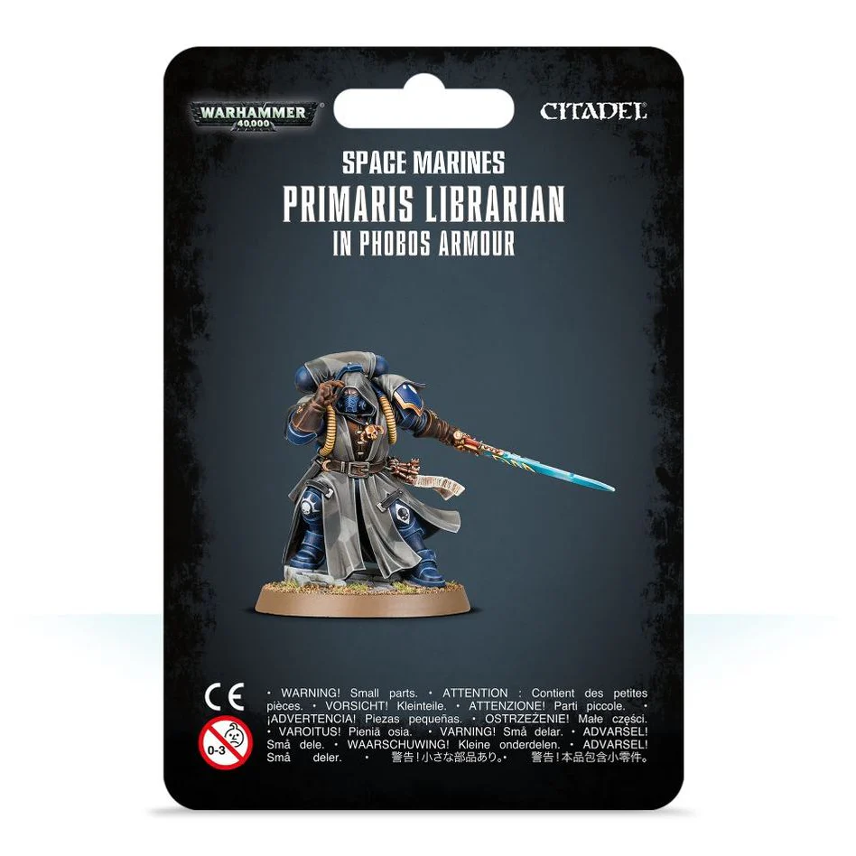 SPACE MARINES PRIMARIS LIBRARIAN IN PHOBOS ARMOR