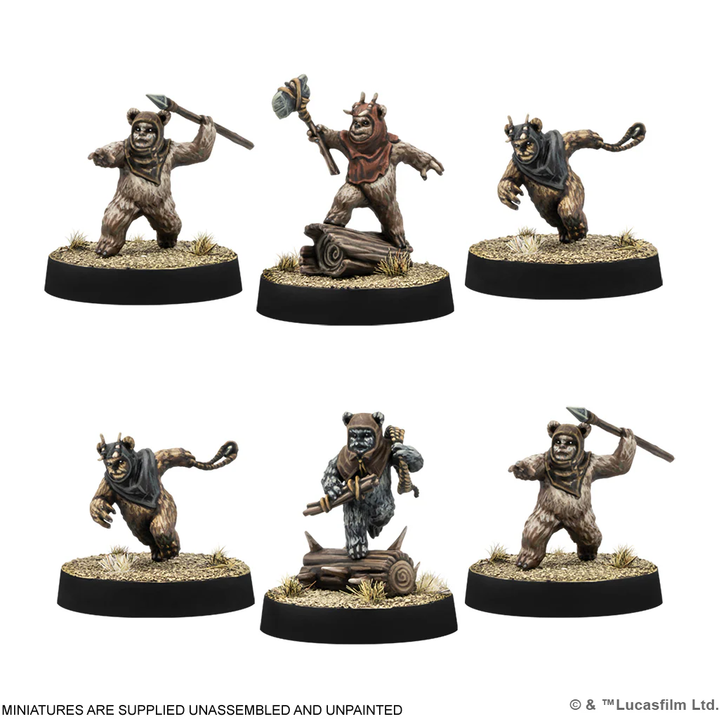 STAR WARS LEGION EWOK WARRIORS - Image 2