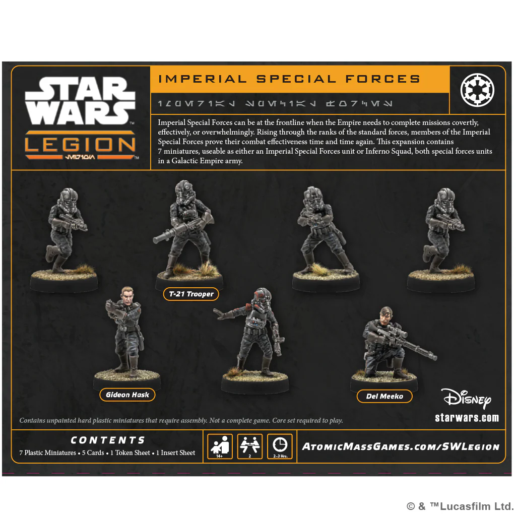 STAR WARS LEGION: IMPERIAL SPECIAL FORCES - Image 2