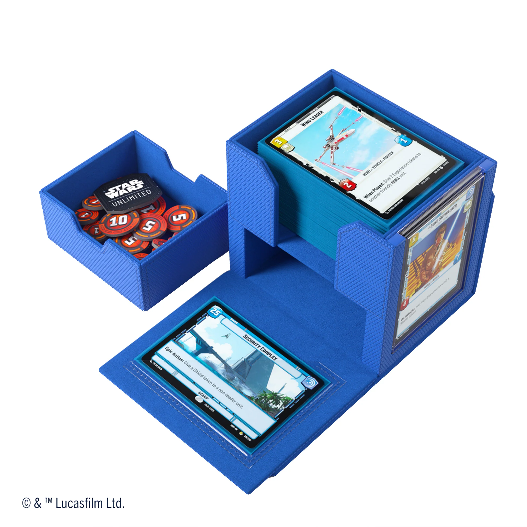 STAR WARS UNLIMITED DECK POD BLUE - Image 2