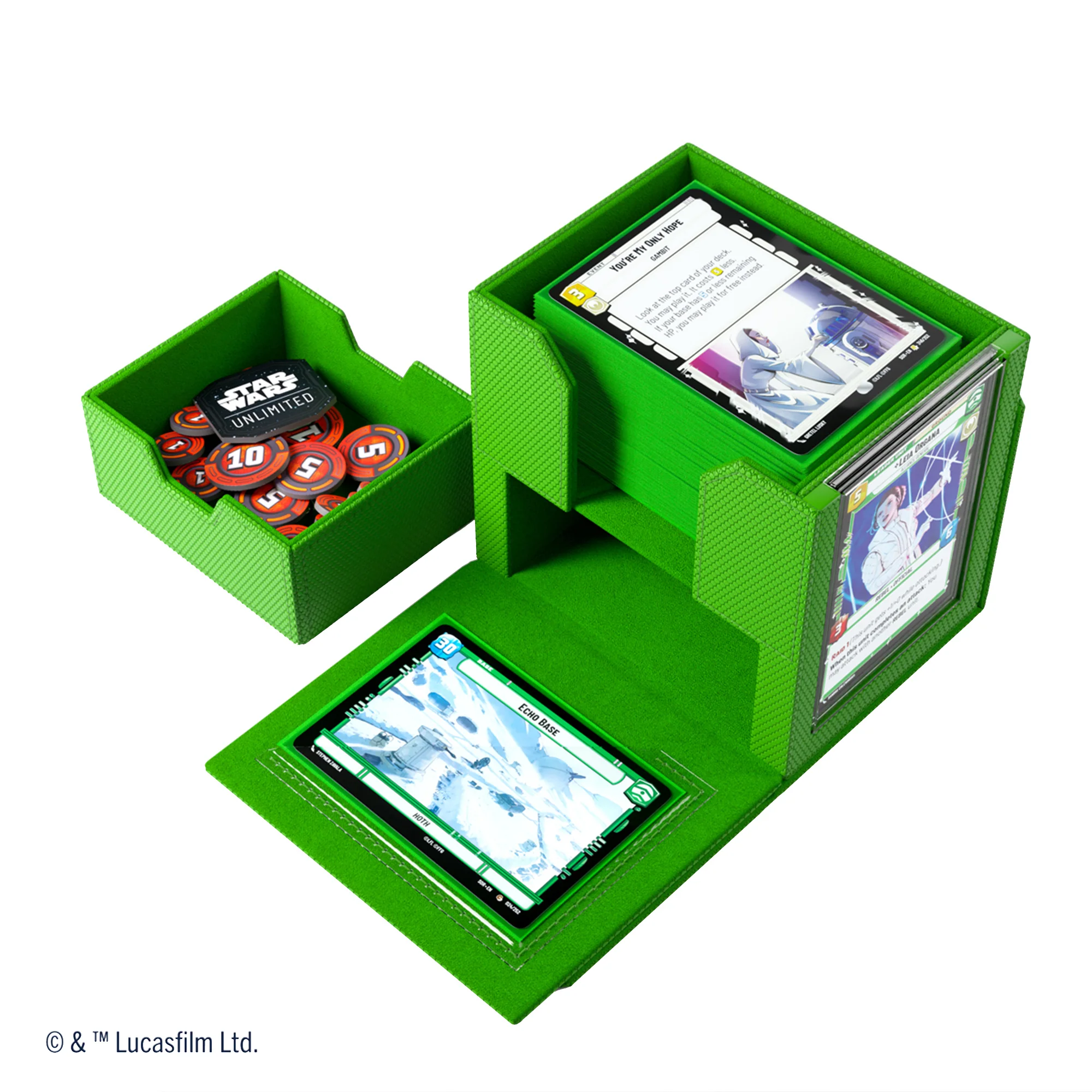 STAR WARS UNLIMITED DECK POD GREEN - Image 2
