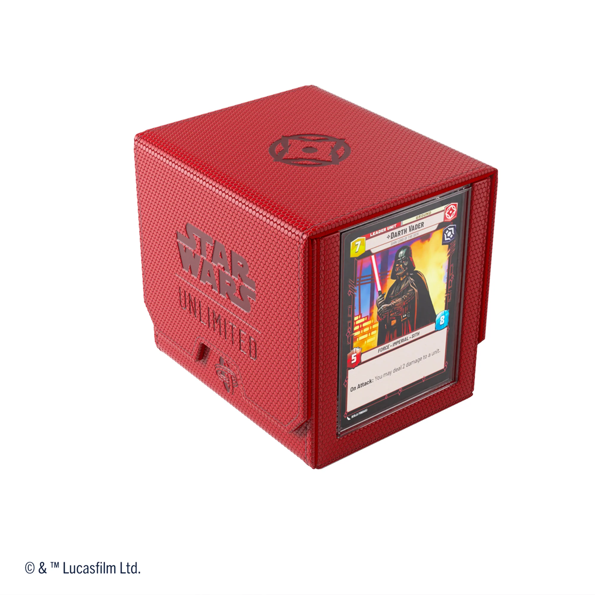 STAR WARS UNLIMITED DECK POD RED