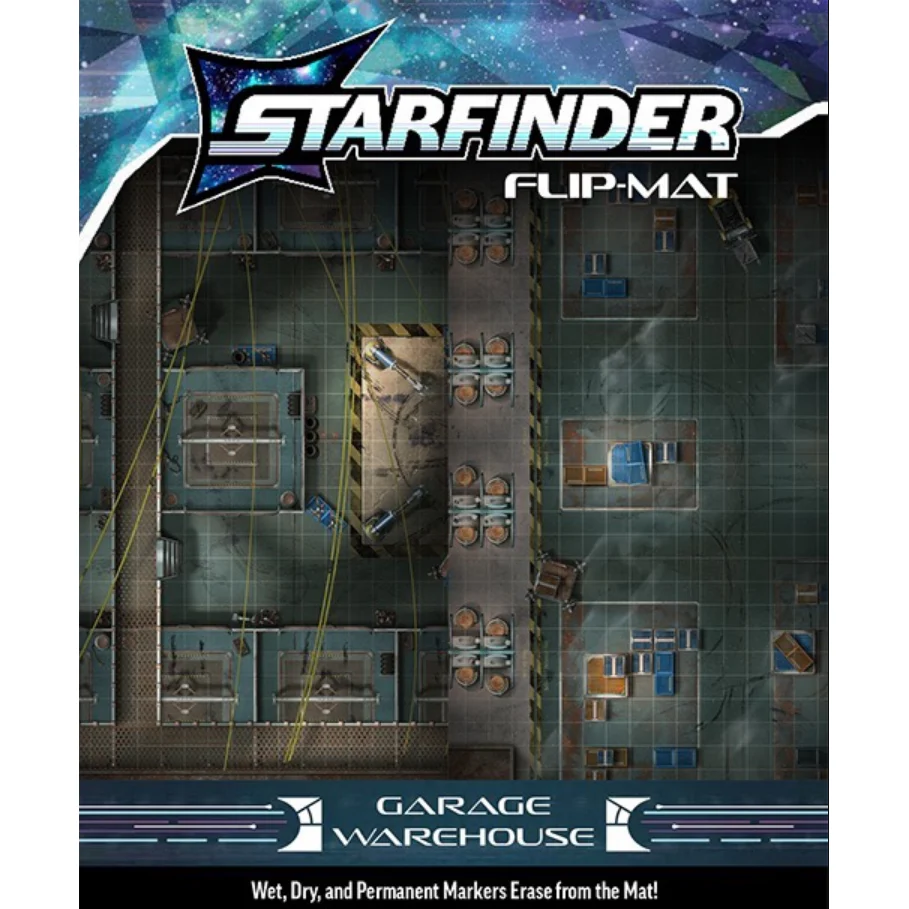 STARFINDER FLIPMAT: GARAGE WAREHOUSE