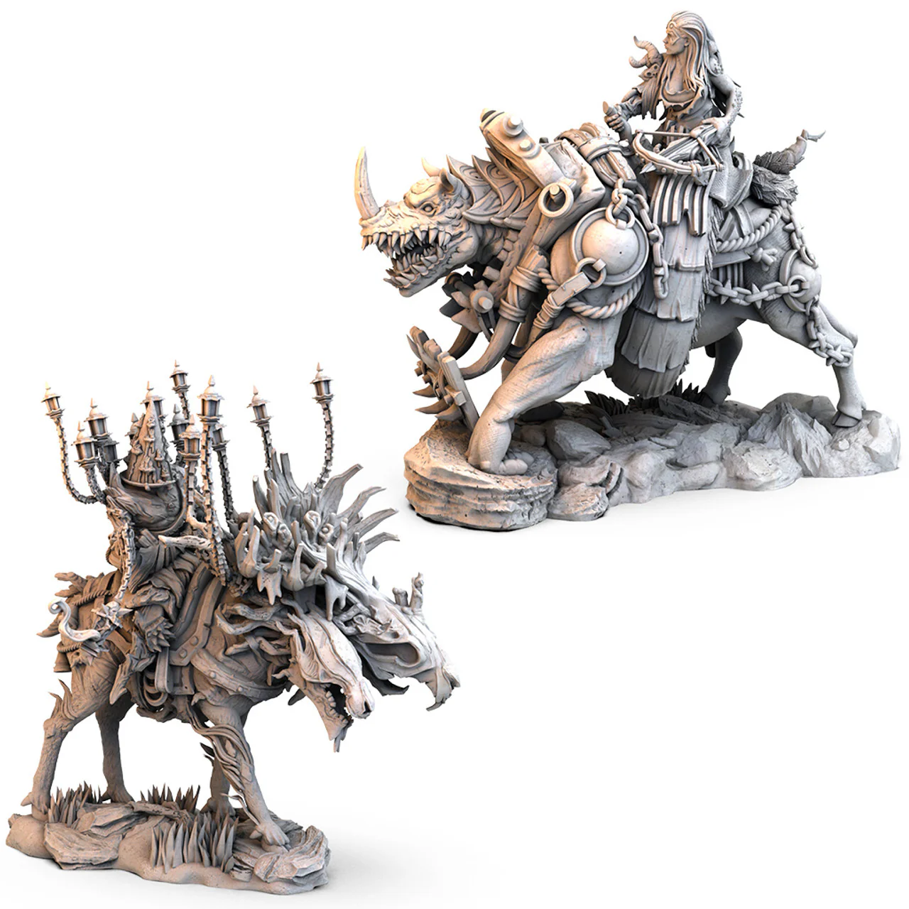 TAINTED GRAIL KINGS OF RUIN MOUNTED HEROES - Image 3