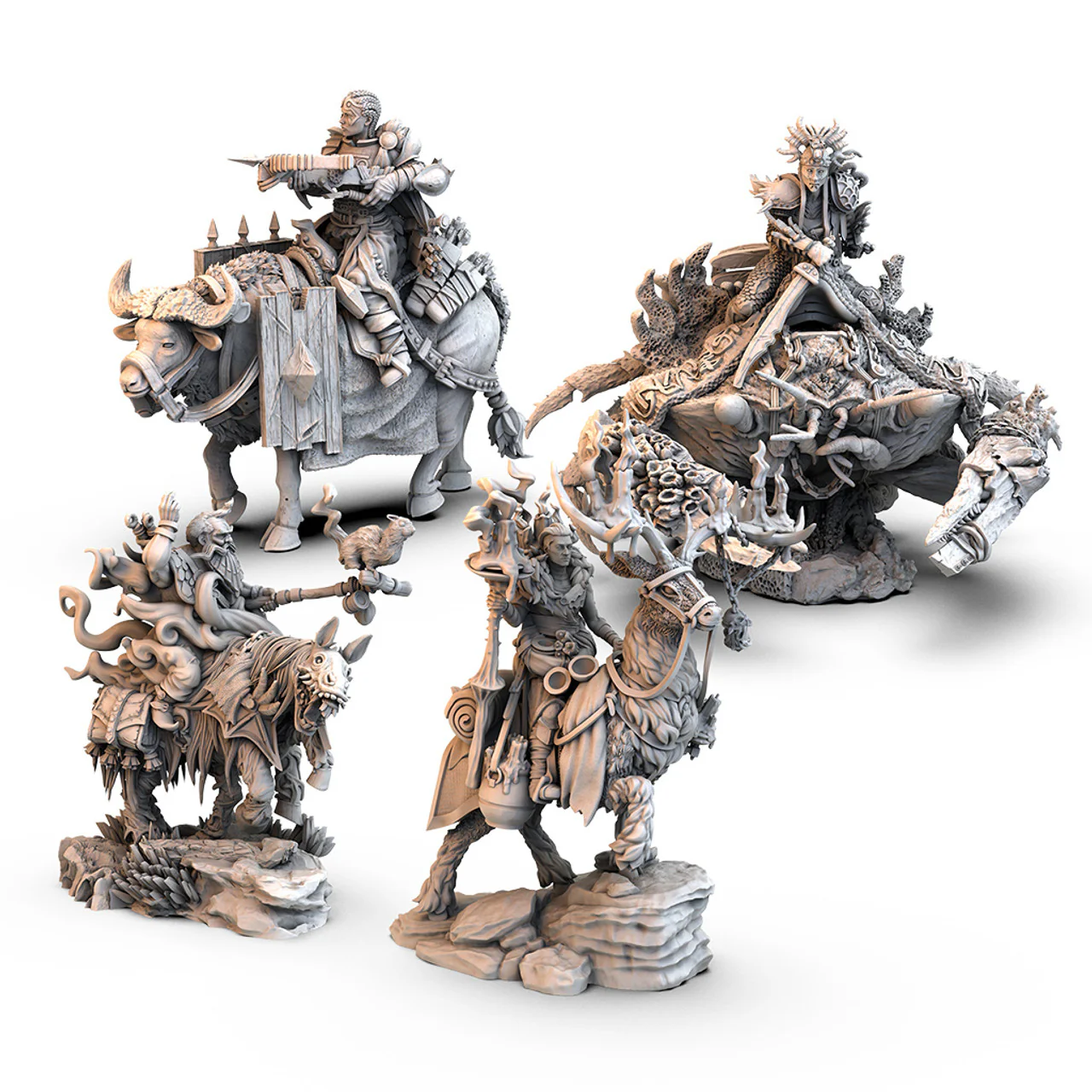 TAINTED GRAIL KINGS OF RUIN MOUNTED HEROES - Image 4