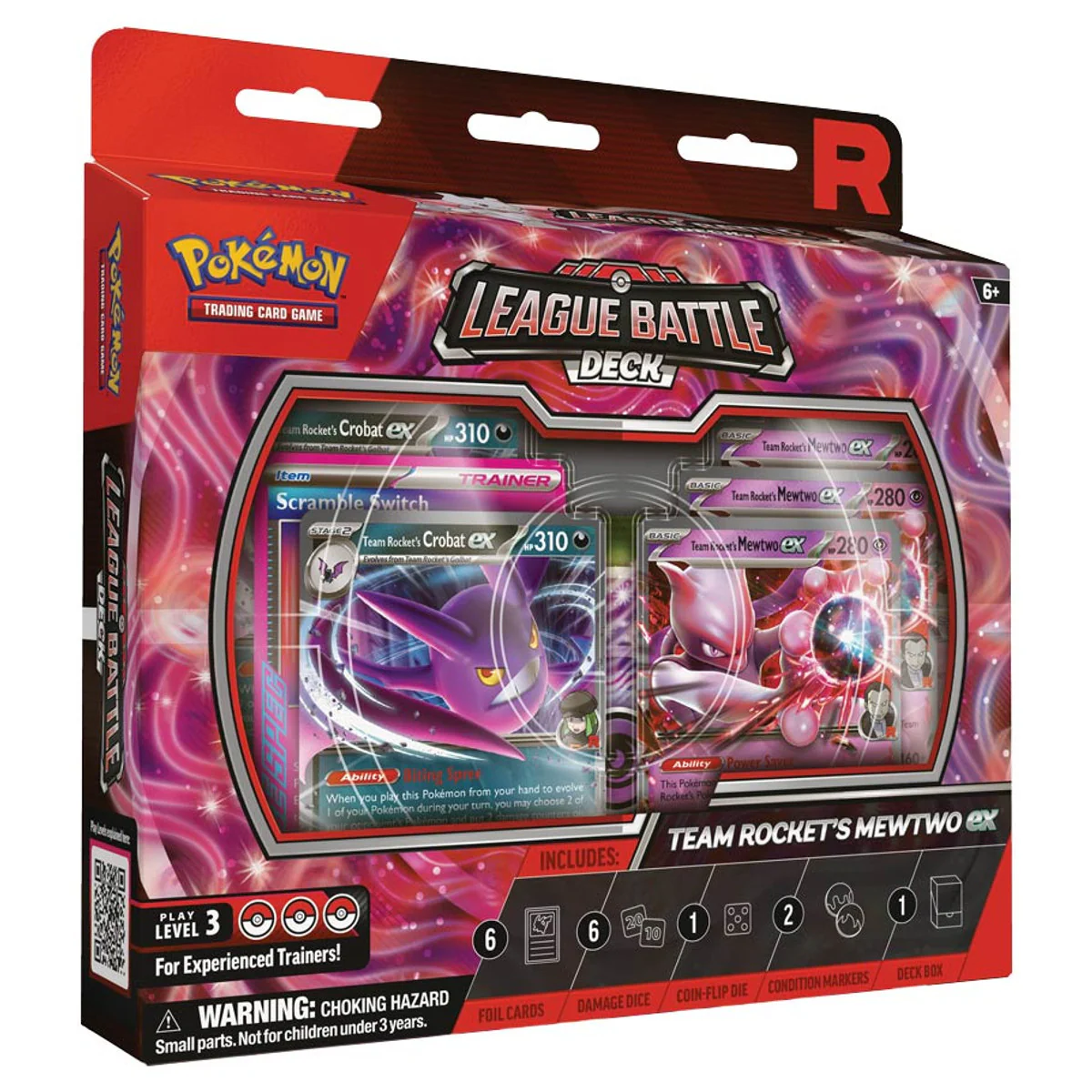 TEAM ROCKET'S MEWTWO ex BATTLE DECK
