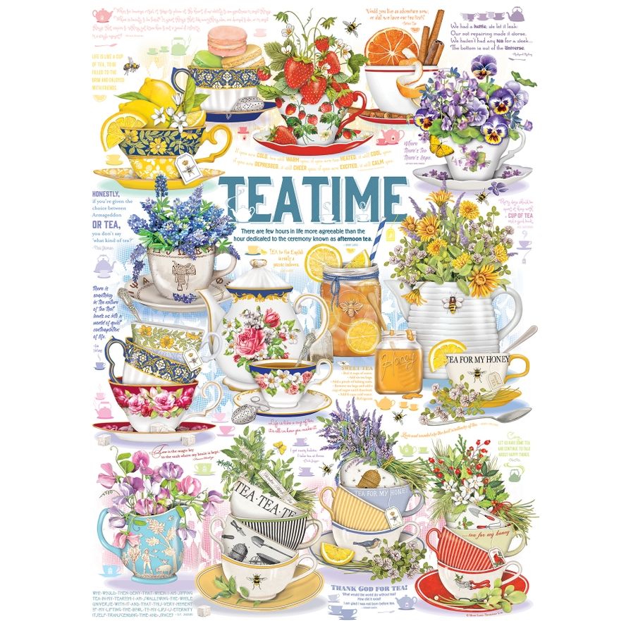 TEATIME 1000PC PUZZLE - Image 2