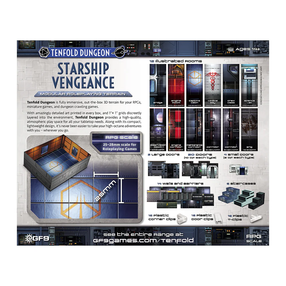 TENFOLD DUNGEON SCI-FI STARSHIP VENGEANCE - Image 2