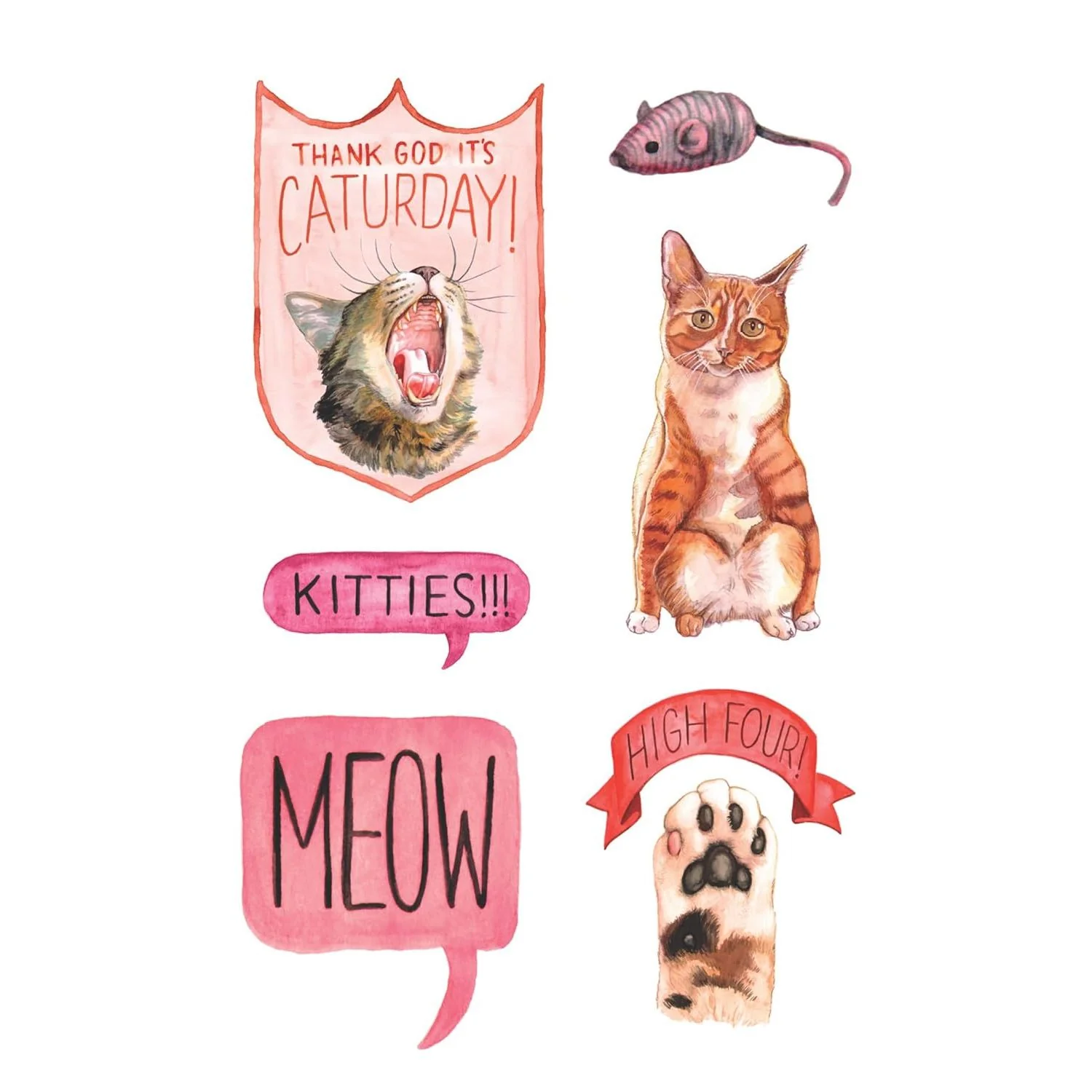 THE CAT'S MEOW STICKER BOOK - Image 3