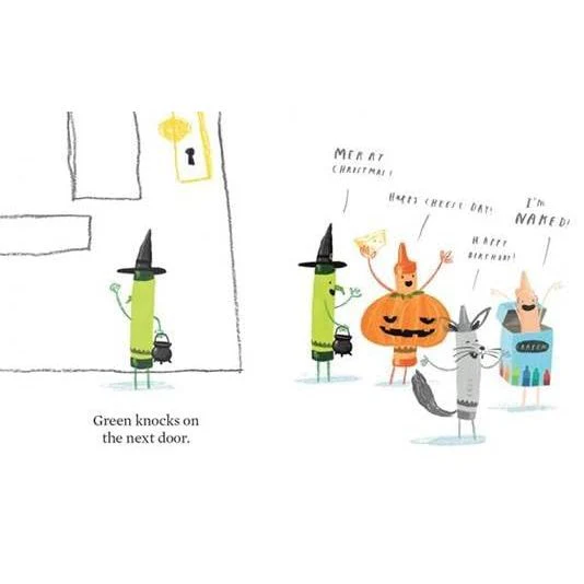 THE CRAYONE TRICK OR TREAT BY DREW DAYWALT AND OLIVER JEFFERS - Image 3