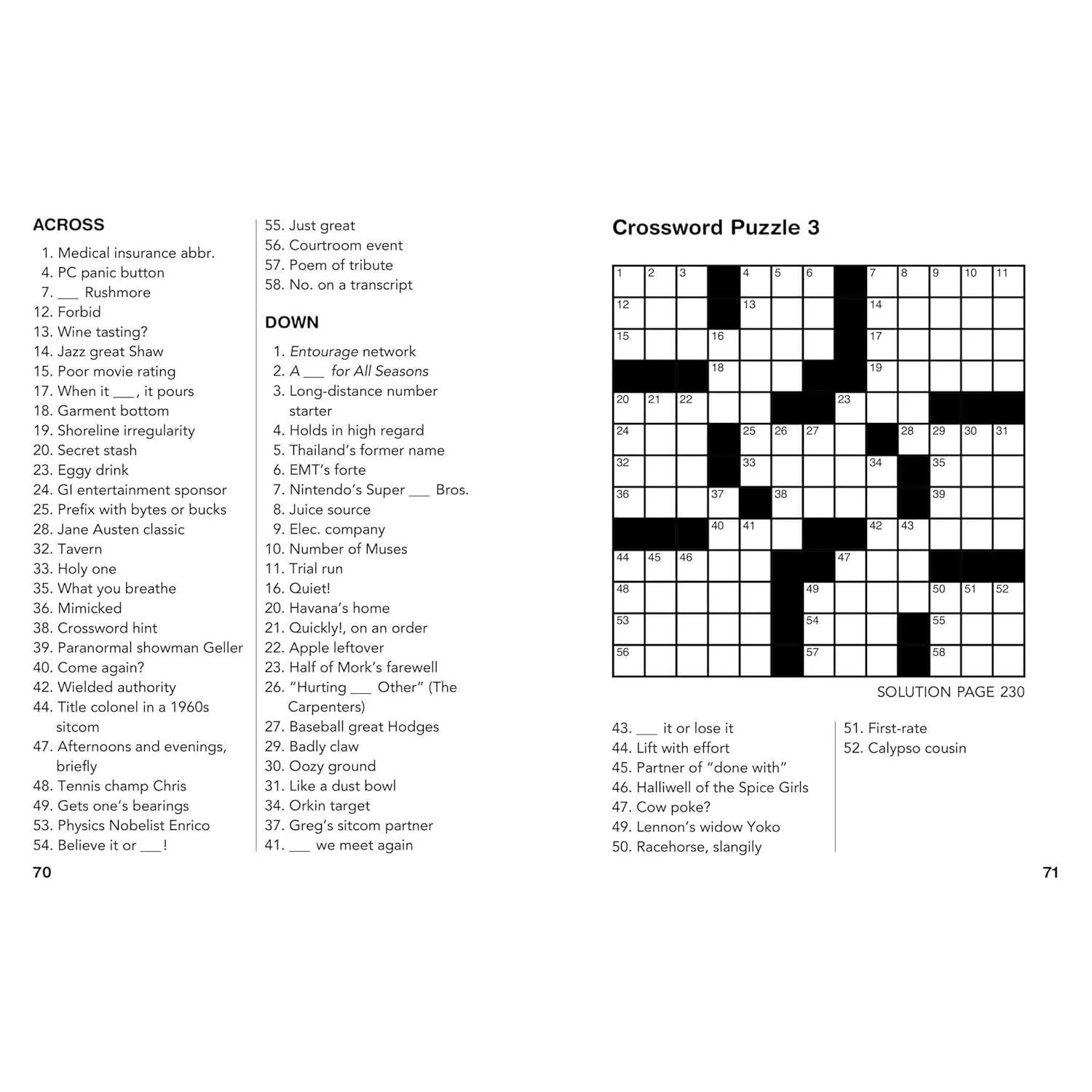 THE EVERYTHING LARGE PRINT GAMES AND PUZZLES BOOK - Image 3
