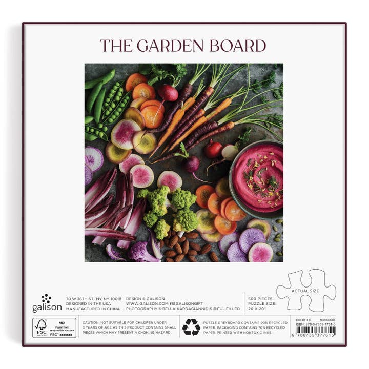 THE GARDEN BOARD 500PC PUZZLE - Image 3