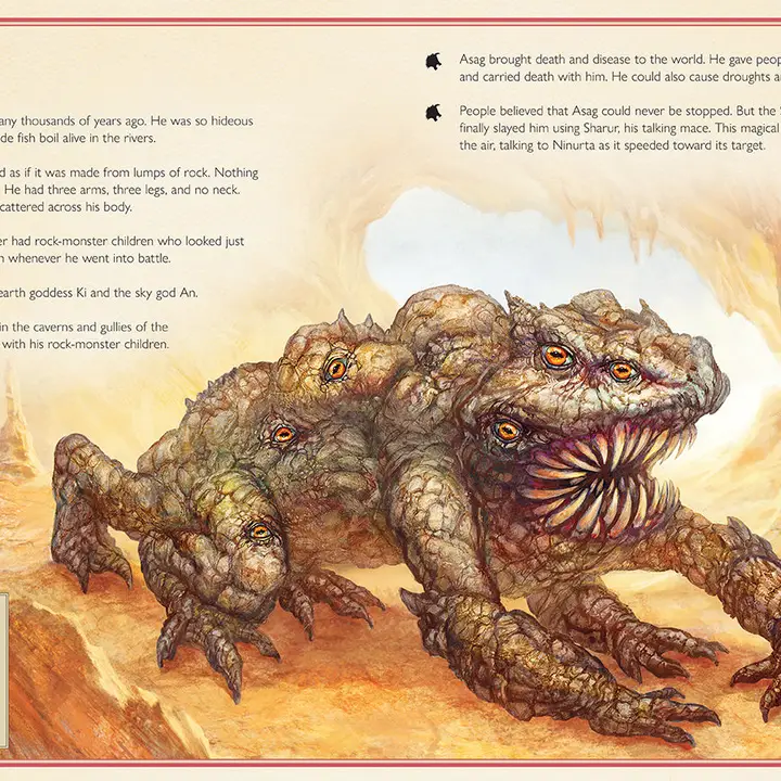 THE MAGNIFICENT BOOK OF MONSTERS BY DIANA FERGUSON - Image 4